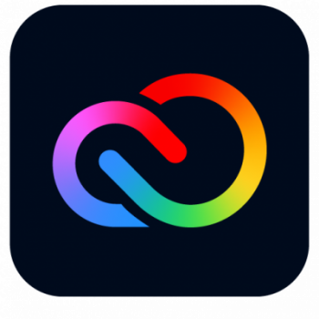 adobecreative Cloud Express标志。